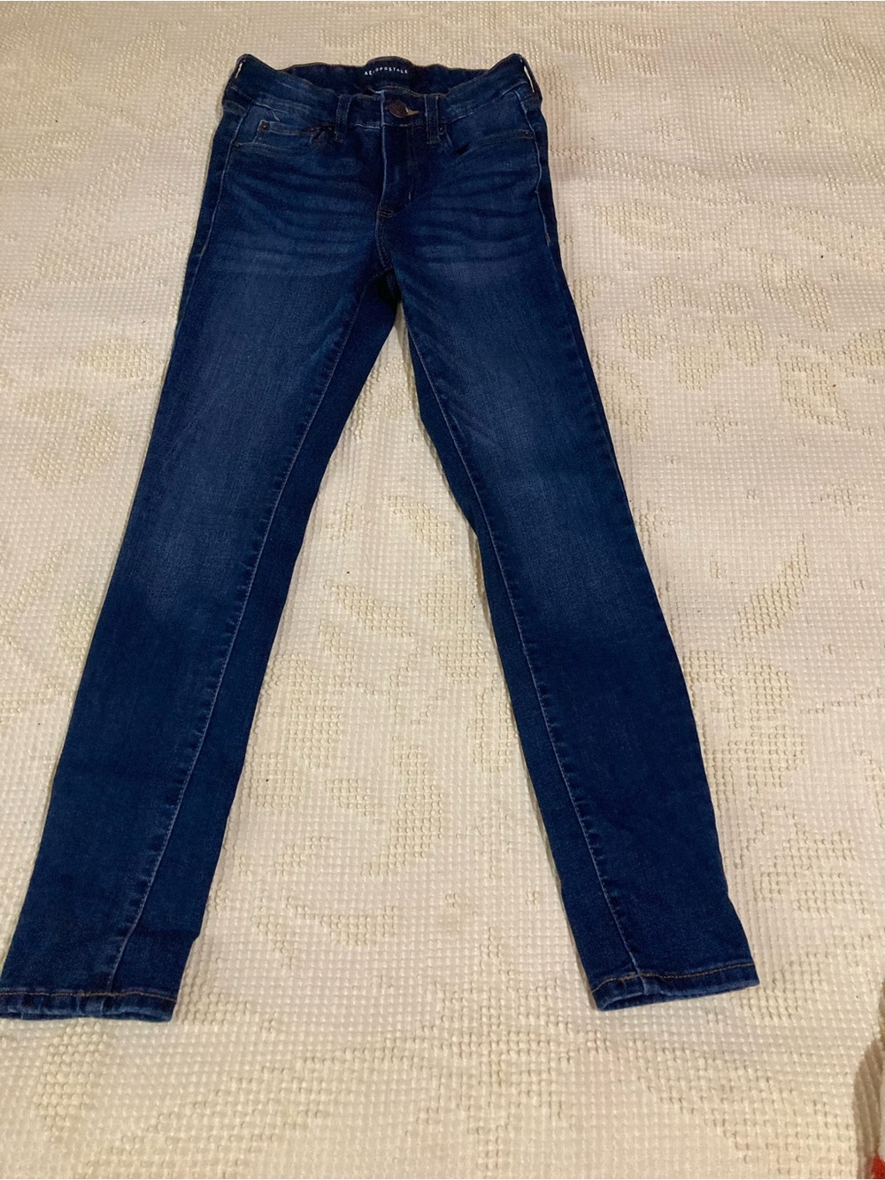 Aeropostale Women's Dark Indigo Jeggings Jeans High Rise